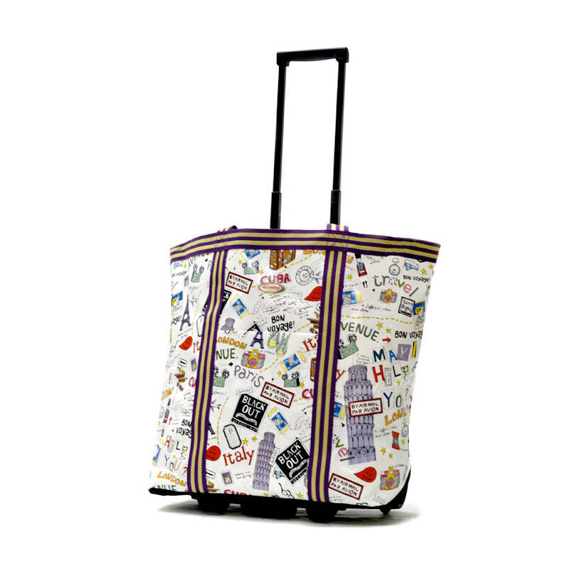 olympia奥林匹亚拉杆 购物袋 时尚拉杆包 拉杆箱行李袋 女rs-310 城市