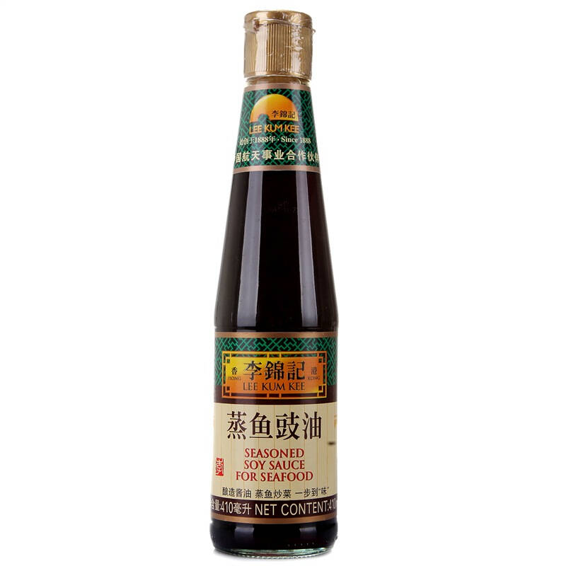 李锦记 蒸鱼豉油 410ml 自营