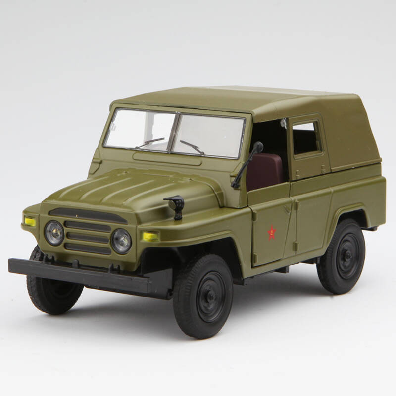 升辉玩具车模 1:24/1:36军事吉普战争车 合金汽车模型 声光回力儿童