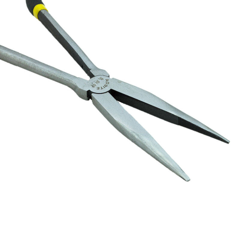 奥斯特 尖嘴钳子 加长尖嘴钳 超长尖嘴钳 长嘴钳 尖咀钳 钳子 11寸