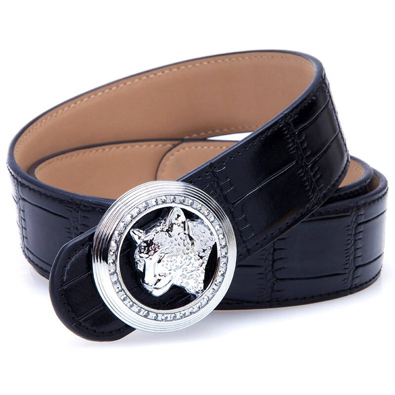 保罗骑士(baoluoqishi)男女通用牛皮带时尚休闲1.