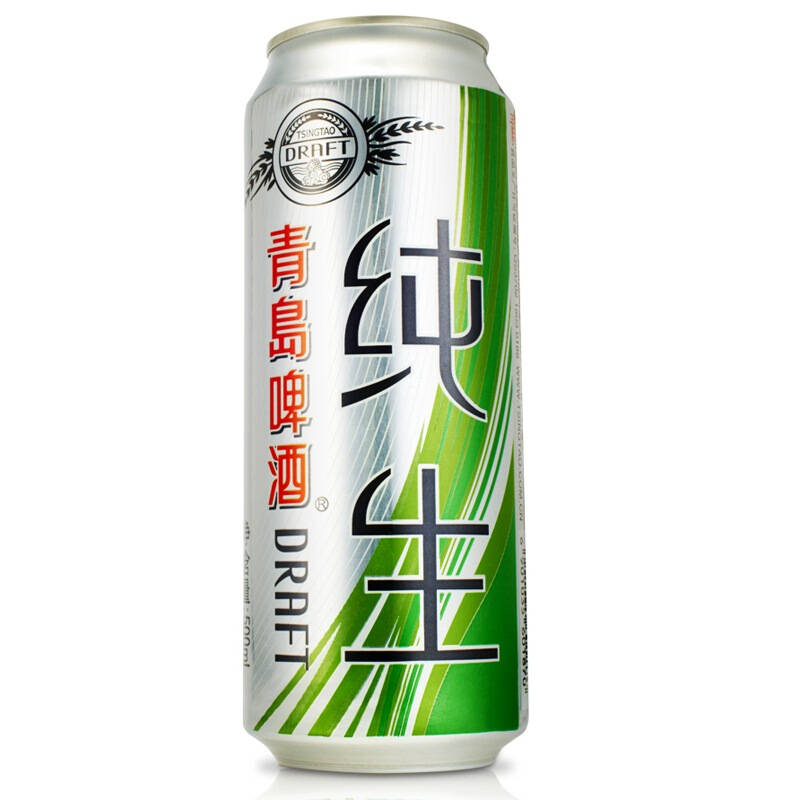 青岛(tsingtao)啤酒纯生8度500ml*4*6听 整箱装