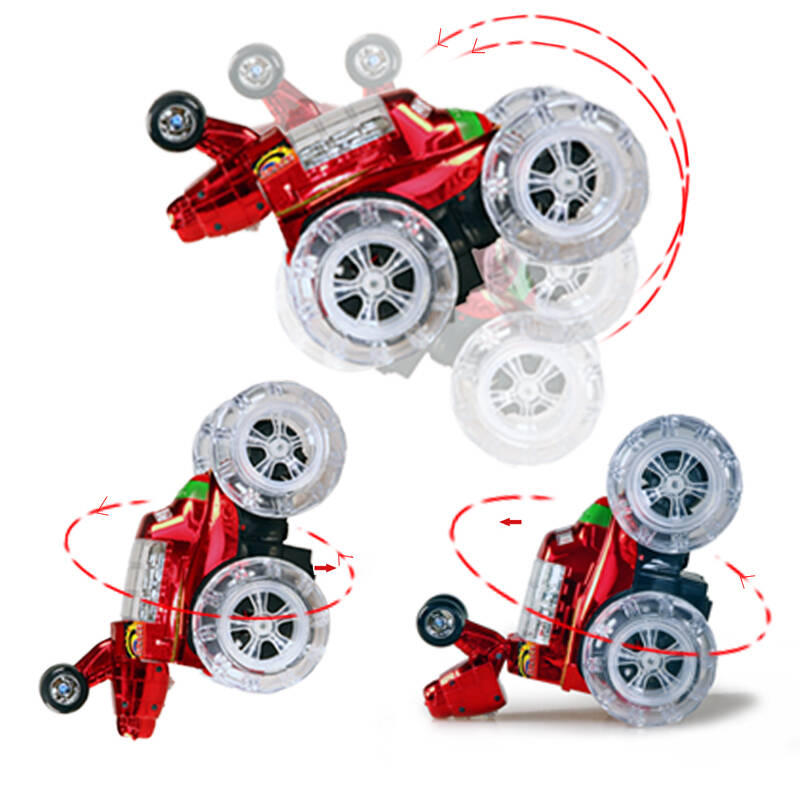 仁达玩具 儿童遥控车 遥控特技车 玩具车360度翻转车汽车翻斗车玩具