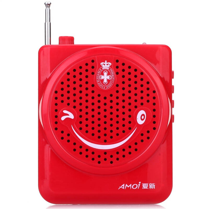 夏新(amoi) v11 便携式插卡播放器 唱戏机 专业扩音机 fm收音机 火山