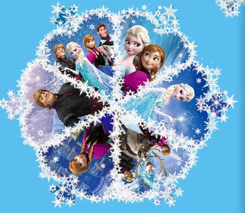 冰雪奇缘魔法拼图书