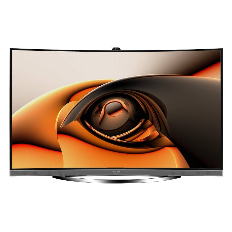 长虹(changhong) 55q1c 55英寸 chiq曲面版4k3d液晶电视(黑色)