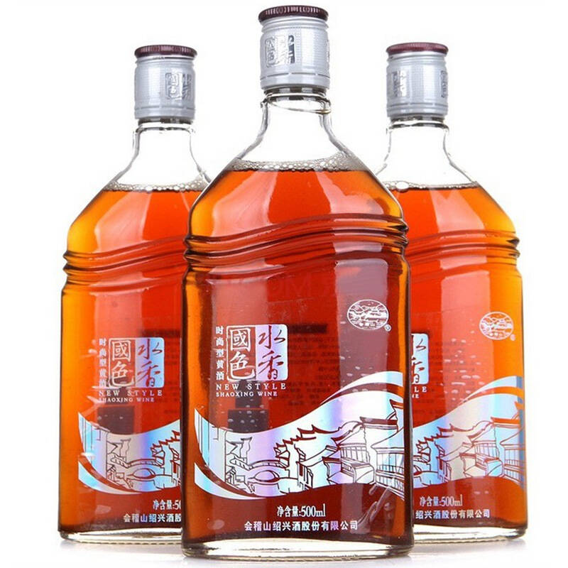 会稽山银国色500ml*6瓶 京东自营