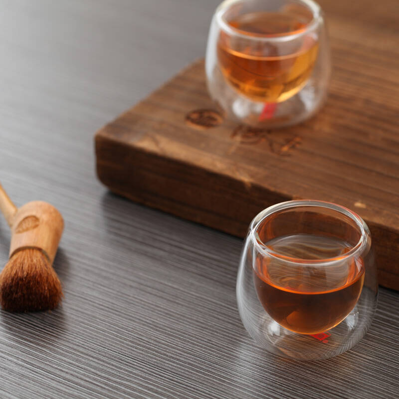 青石道a099耐热透明玻璃杯泡花茶水杯子茶杯小清新款 50ml