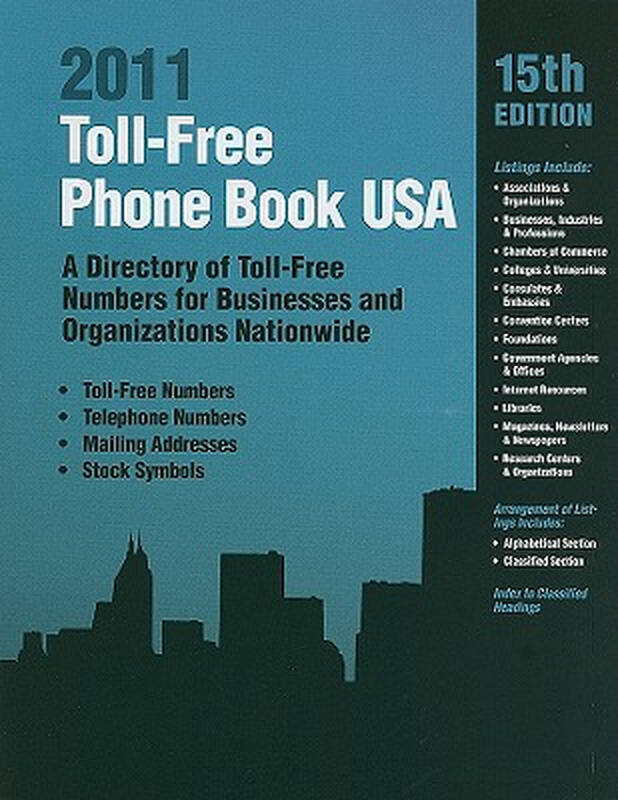 【预订】toll-free phone book usa: a directory of