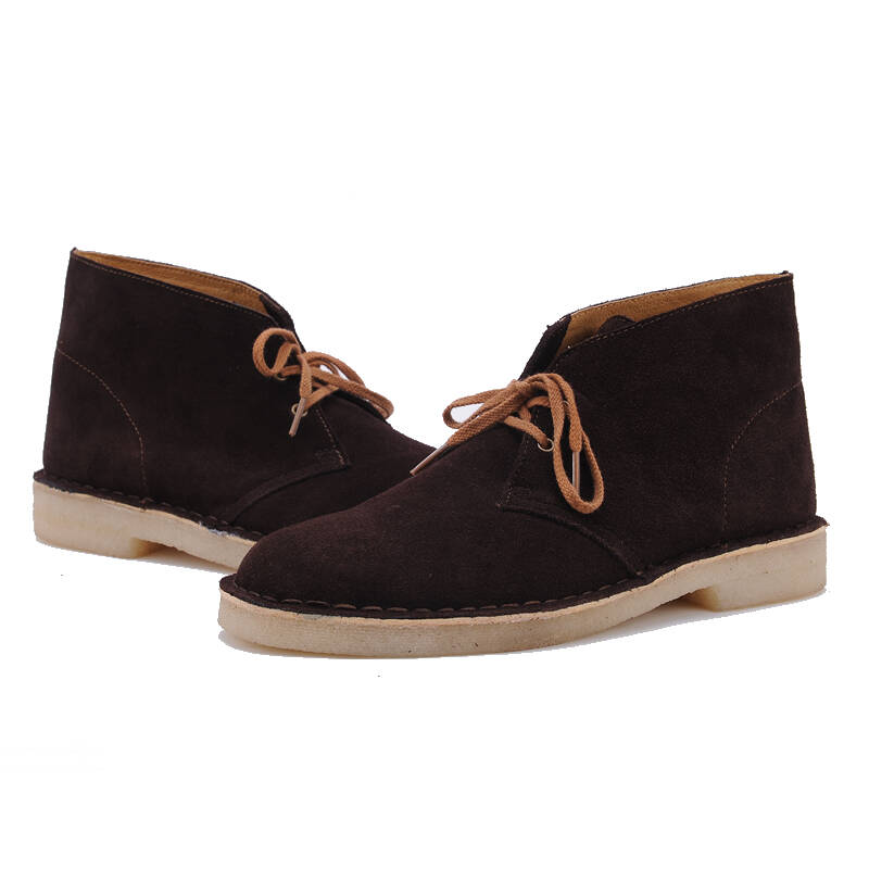 mackdaddy秋冬季欧美潮流男士经典雪地靴 英伦风格保暖沙漠靴 棉鞋