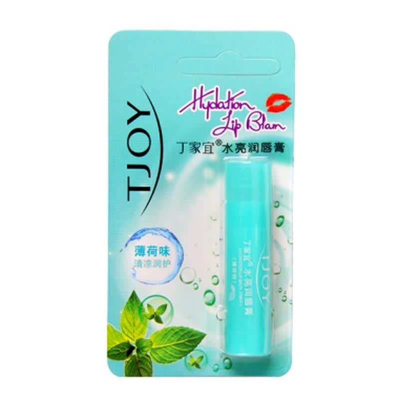 丁家宜tjoy 水亮润唇膏(薄荷味)4.2g