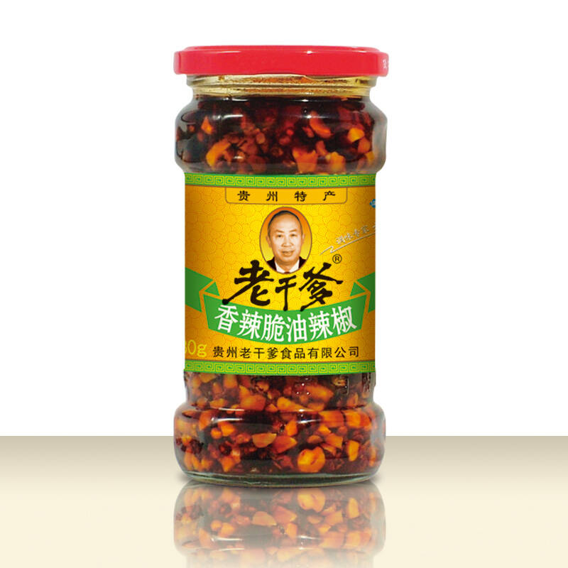 老干爹 (香辣脆油辣椒)280g/瓶