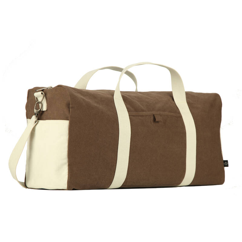 漂流木包帆布包时尚大容量旅行包手提单肩斜挎行李包运动健身帆布包