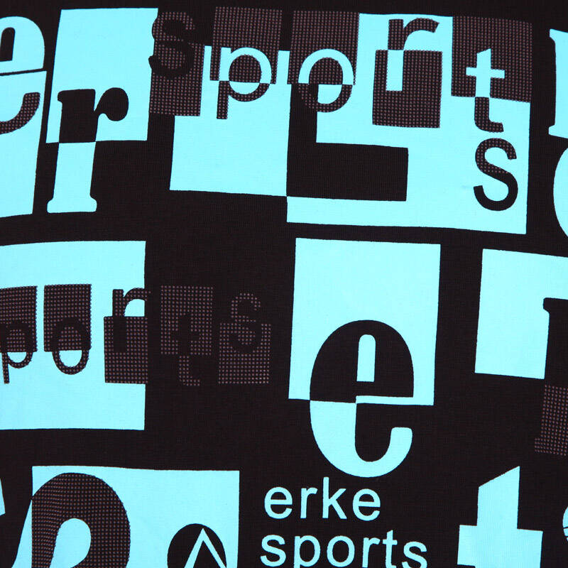 鸿星尔克erke 男圆领长袖针织衫 11213303365 正黑 xl