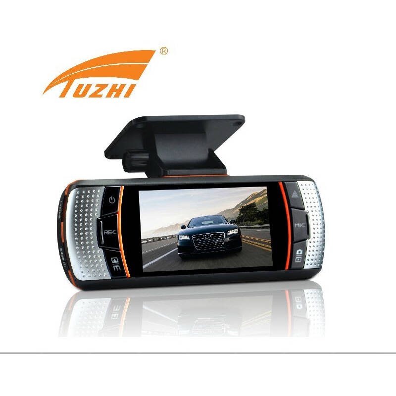 途智h97汽车行车记录仪 高清夜视单镜头 158度超广角 1080p 标配版