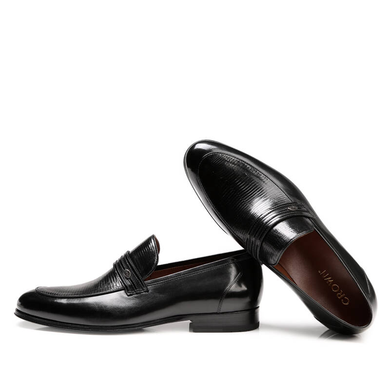 皇冠(crown)真皮商务正装皮鞋正装 专柜正品高档低帮男鞋 22290126