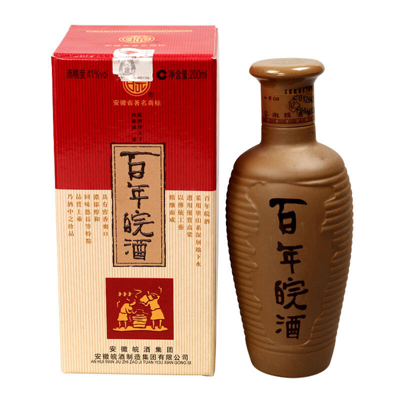 皖酒百年皖酒 41度 200ml 铁盒装