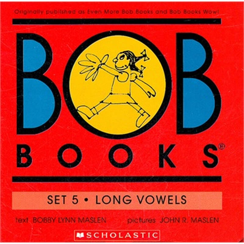 bob books set 5: long vowels 鲍勃书套装5: 长元音 9780439865418