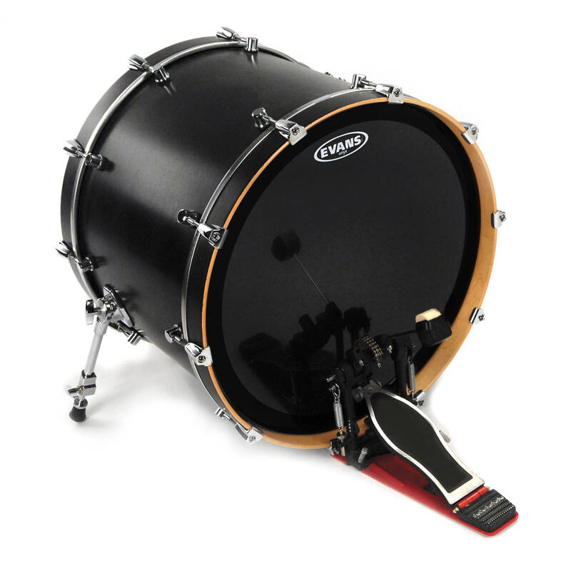 达达里奥 evans emad onyx 低音 22 寸鼓皮