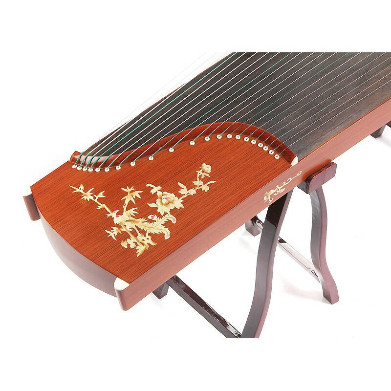 润扬古筝 草花系列筝 红木凤凰于飞 s21-163