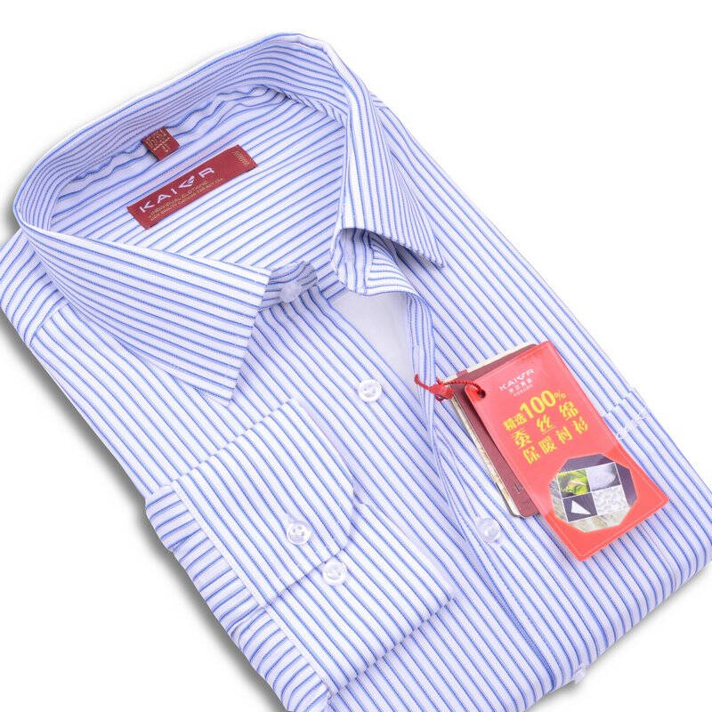 2013冬季新款开尔男装保暖衬衫男士加厚桑蚕丝保暖衬衣男长袖棉衬衫 2