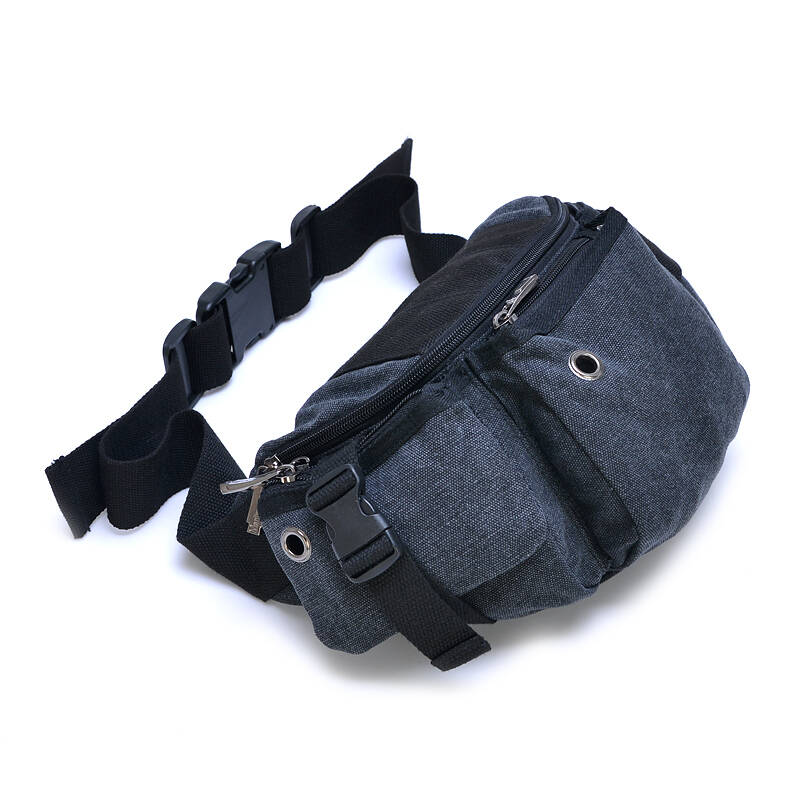 满江红韩版帆布腰包男士休闲小腰包新款户外运动胸包手机腰包 女式