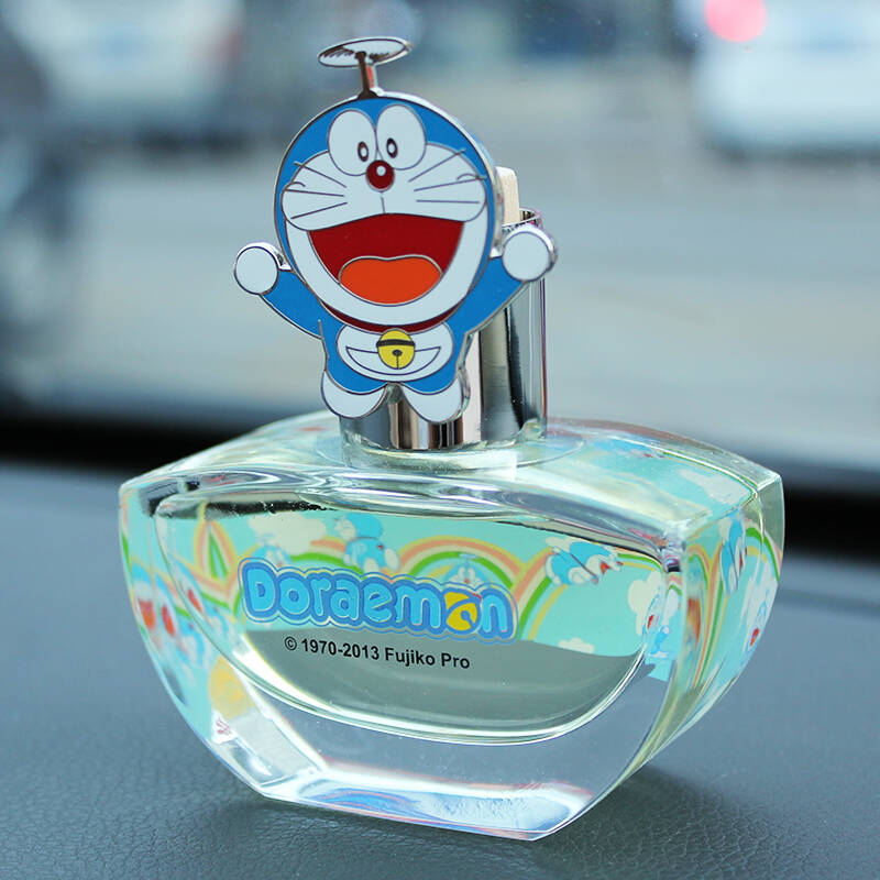 哆啦a梦(doraemon) 车载香水 汽车香水座 信念 西柚 黄色 48ml