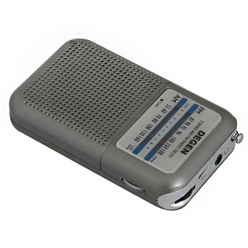 德劲(degen) de333 调频/调幅二波段收音机