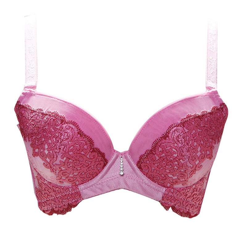 秀黛女士文胸 高端刺绣深v性感女士内衣调整型聚拢收副乳 b5115006