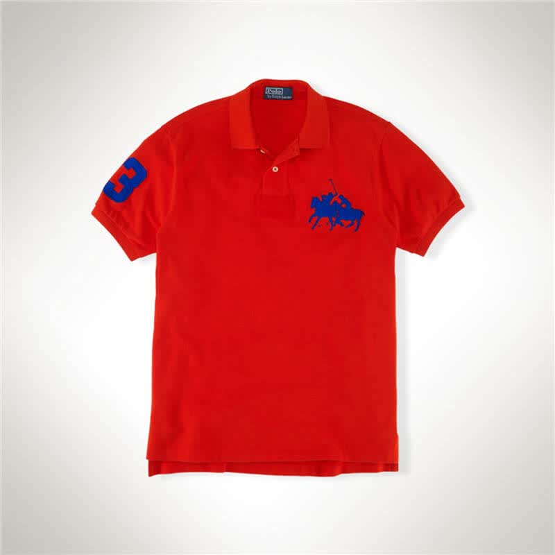 拉夫劳伦保罗polo ralph lauren 修身版双马短袖polo衫30545376 白色