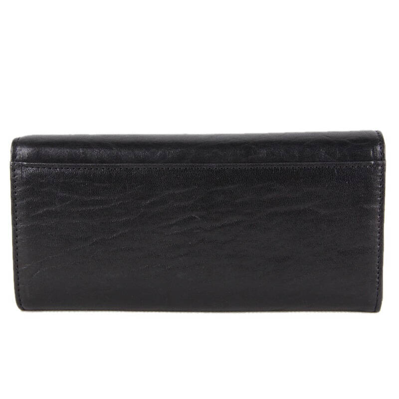 roberta di camerino诺贝达 女士黑色羊皮心型长款钱包钱夹05.