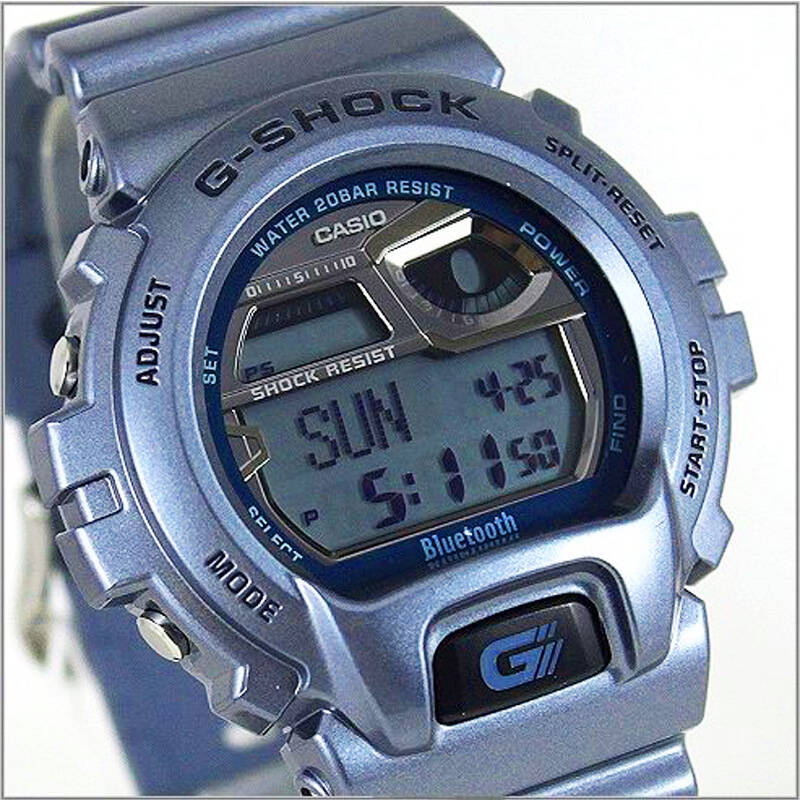 casio卡西欧g-shock系列热推蓝牙多功能运动男表gb-6900ab-2d/gb-6900