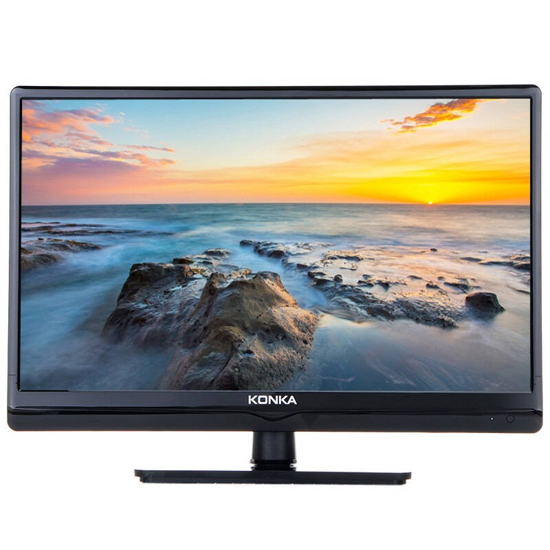 康佳(konka) led24f2210ce 24英寸 窄边高清液晶电视(黑色)