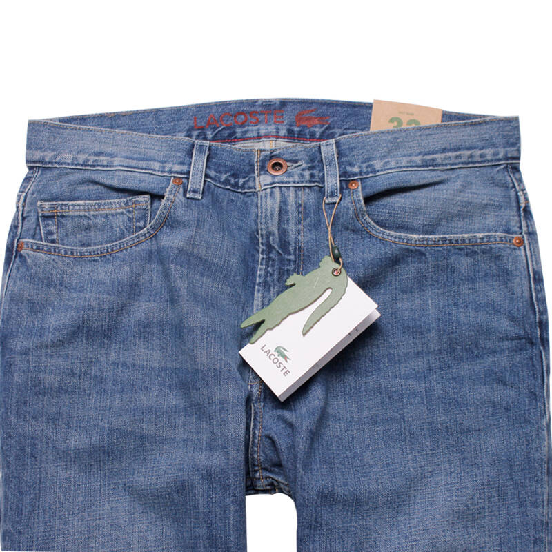 法国鳄鱼/lacoste男士牛仔裤/长裤zw1 蓝色 36码