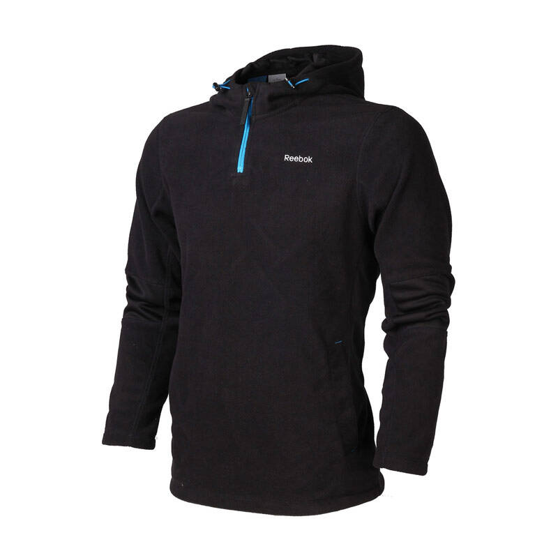 锐步reebok男装外套生活运动服z41886 黑色 l