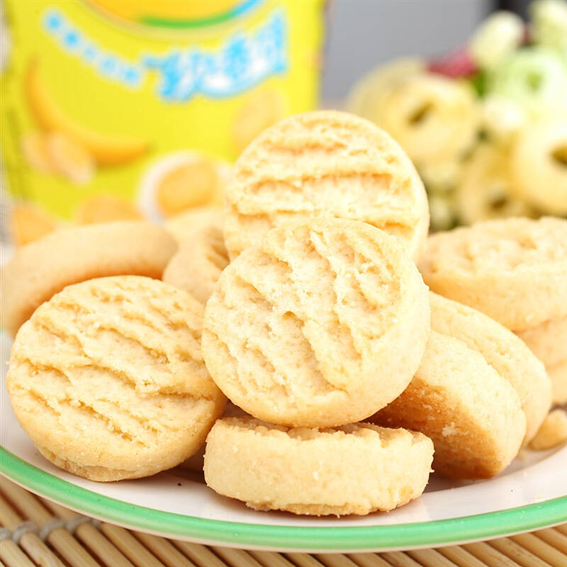 优冠mini香蕉牛奶味软香饼64g