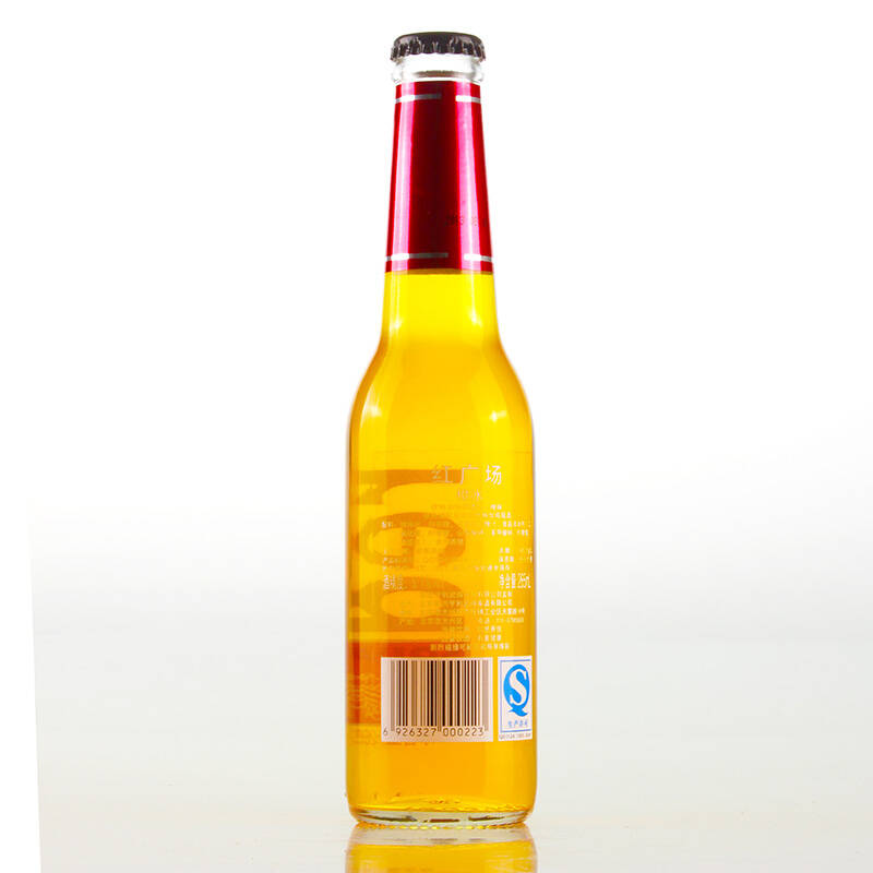 洋酒红广场伏特加 5.1度橙冰预调酒 橙味 270ml