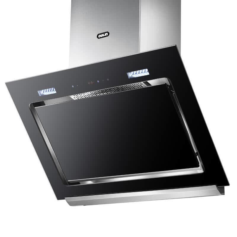 欧琳(oulin)f22 e11侧吸式 油烟机灶具套装 天然气