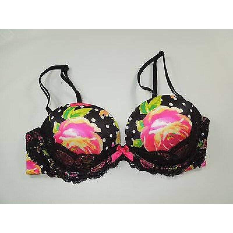 victorias secret 维多利亚的秘密 女士彩色蕾丝文胸 花色 34b