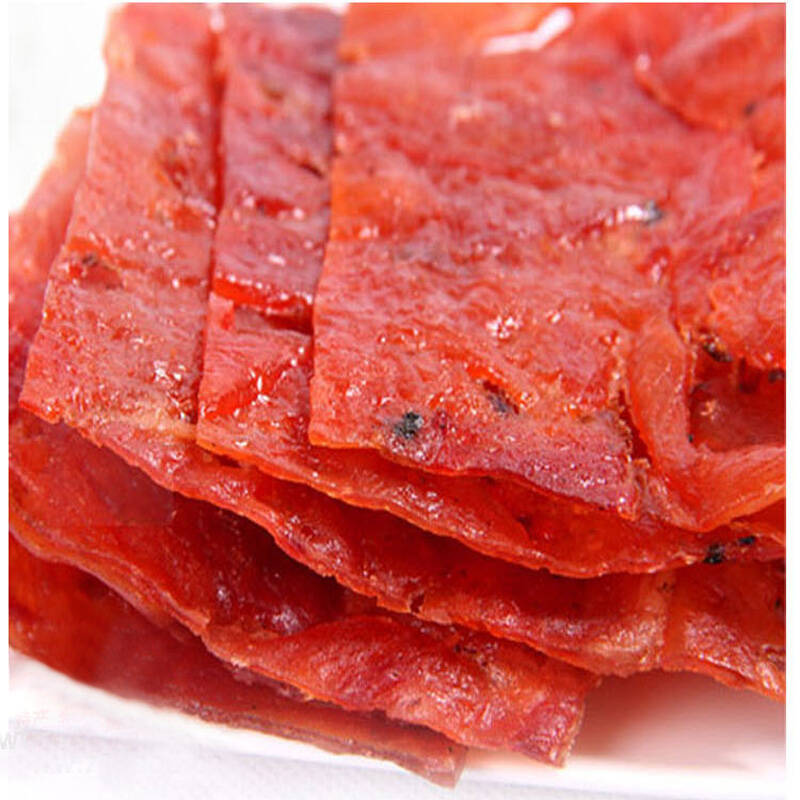 黄胜记猪肉脯 猪肉干165g*1袋 美味伴手礼 手撕肉干台湾风味休闲食品