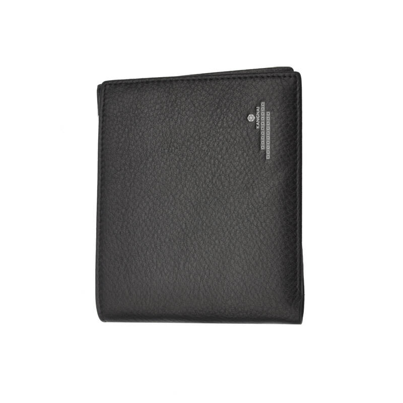 康奈(kangnai)皮具 黑色牛皮男士短票夹钱夹钱包124152-0255511 黑色