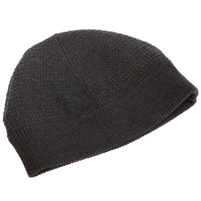 dkny 唐娜·卡伦 天蓝色 深灰色双层针织帽子 78427991u-436 rs