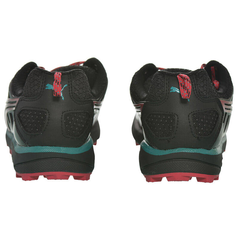 彪马/puma running 女士低帮鞋 186531 黑色-浮雕灰-粉红 35.