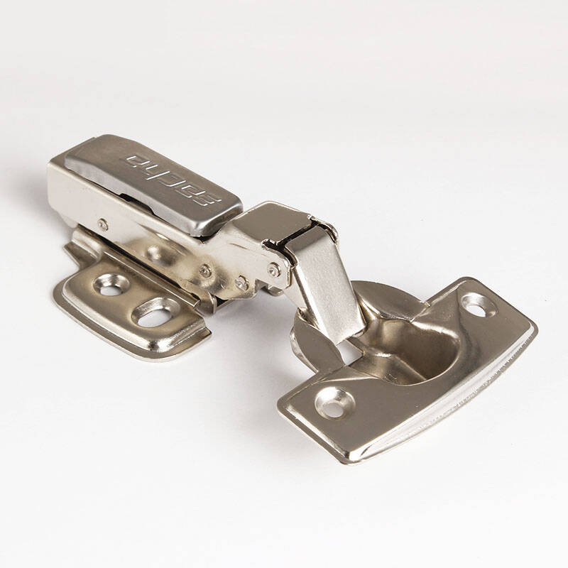 意驰阻尼 可拆卸不锈钢柜门液压缓冲合页 静音 弹簧铰链 半盖