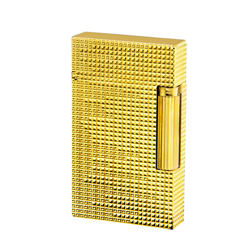 dufan都梵朗声打火机 内涵与气场 城市猎人d1033 金色