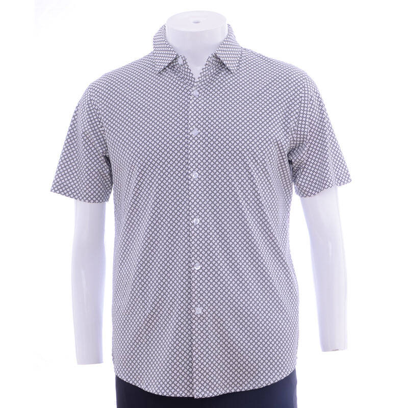 奥肯aoken t恤男 短袖 弹力双丝光棉t恤开衫 33095 黑色 54