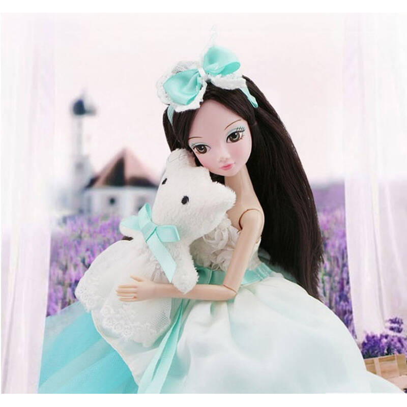 可儿娃娃时尚女孩芭比娃娃礼盒女孩玩具礼物 甜蜜时光9078