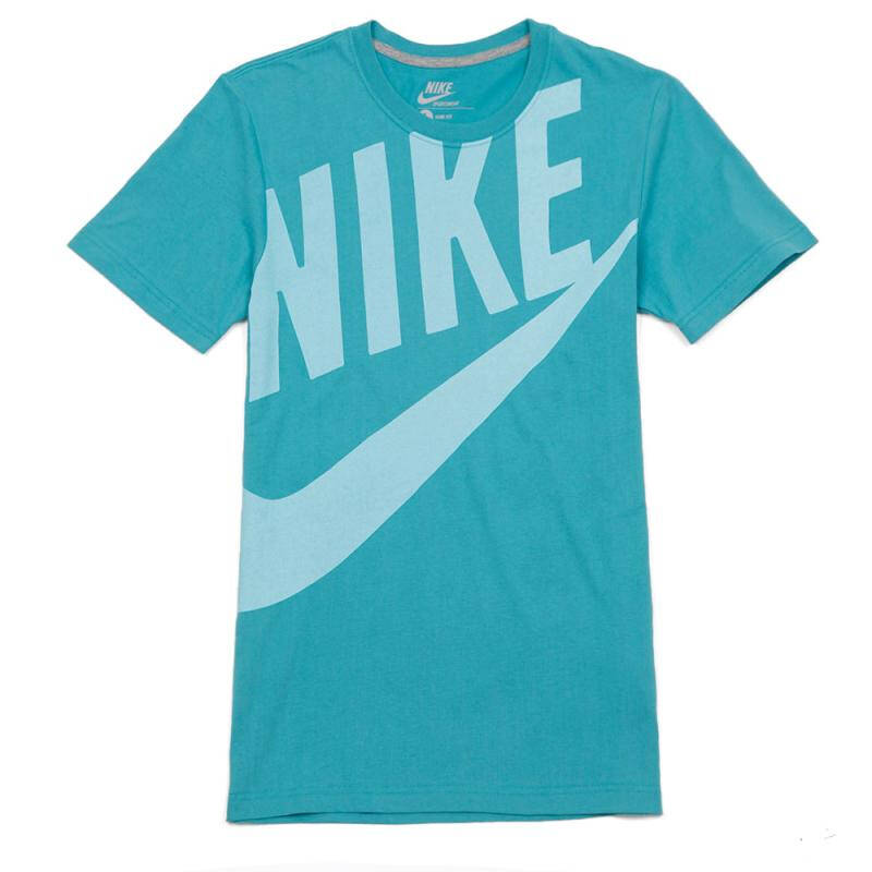 nike耐克 2013新款hbr exploded 男子生活t恤510254-379 绿色 m