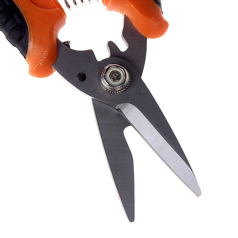 微酷工具(kendo) 7寸多功能剪刀 铁皮剪 厨房剪刀