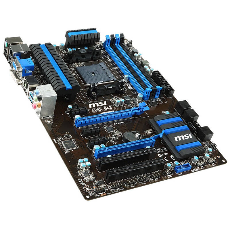 微星(msi) a88x-g43主板 (amd a88x/socket fm2 )